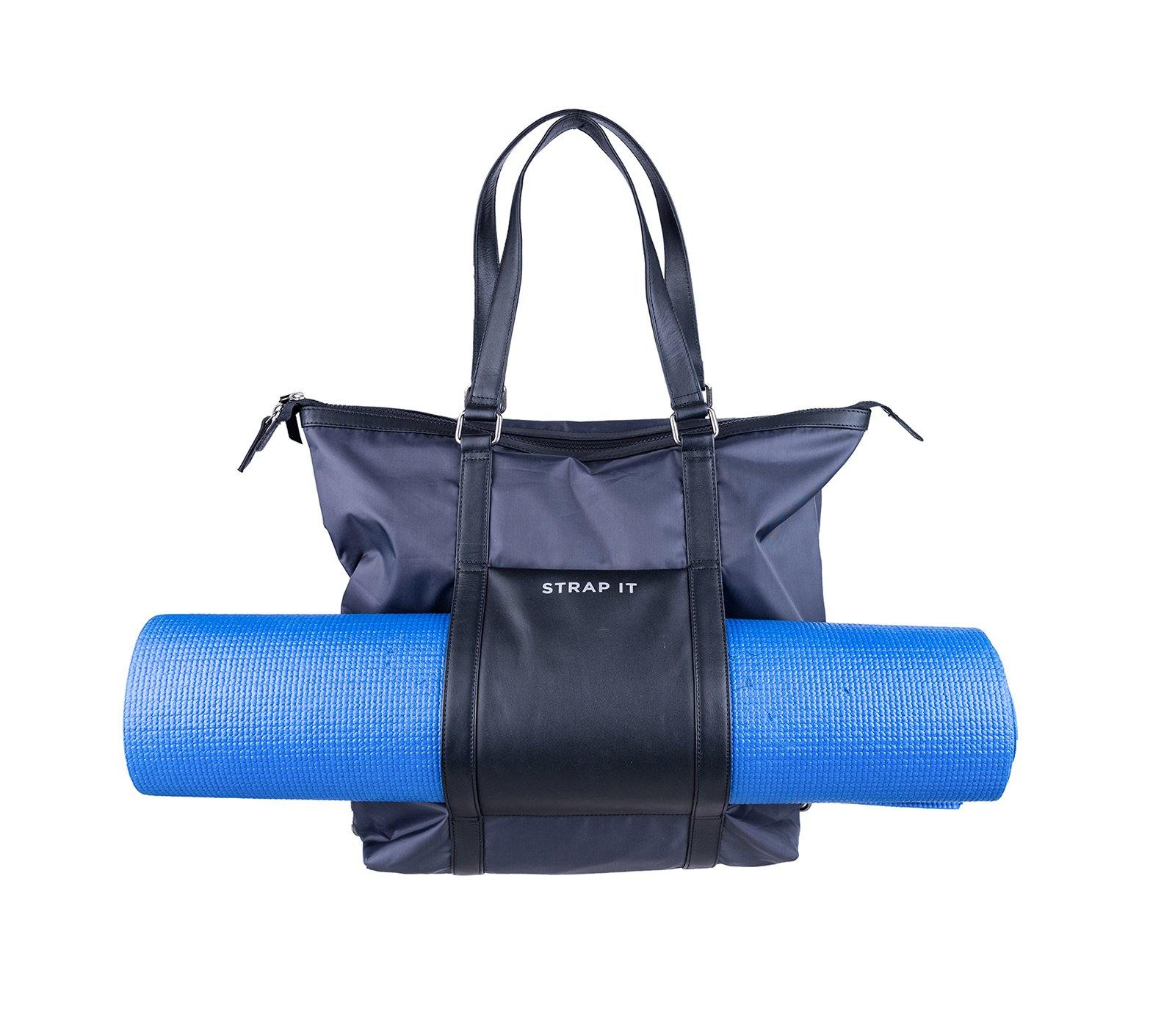 Large Yoga Mat Backpack Carrier Bag for Women Girls with Straps